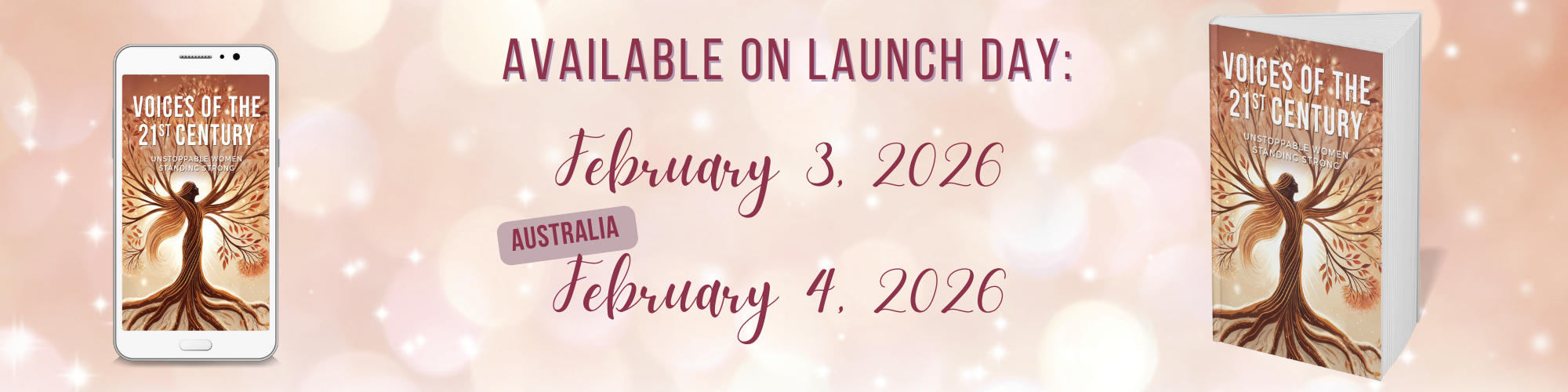 Voices of the 21st Century - Women Transforming the World Launch Date